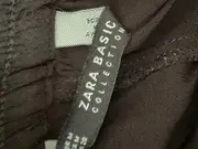 Vorschaubild 4 von Damen Faltenrock Gr. 38/M Schwarz Basic Viskose Minirock