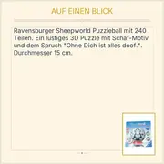Vorschaubild 4 von Sheepworld Puzzleball Schaf 240 Teile 15cm Ø Gebraucht