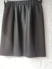 Vorschaubild 2 von Damen Jeansrock Gr. 38/M Schwarz Modern 60cm Länge