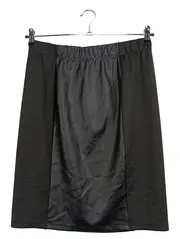 Vorschaubild 1 von Damen Jeansrock Gr. 38/M Schwarz Modern 60cm Länge