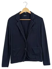 Vorschaubild 1 von Damen Blazer Jacke Gr. 36 S Blau Klassisch Business