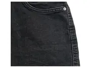 Vorschaubild 4 von Damen Jeansrock Minirock Schwarz Gr. 38 Baumwolle Casual