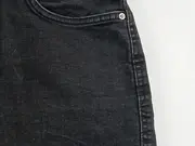 Vorschaubild 5 von Damen Jeansrock Minirock Schwarz Gr. 38 Baumwolle Casual