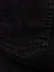 Vorschaubild 7 von Damen Jeansrock Minirock Schwarz Gr. 38 Baumwolle Casual