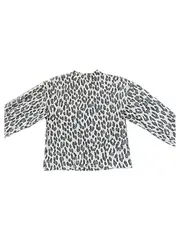 Vorschaubild 1 von Damen Pullover S Leopard Animal Print Mehrfarbig Langarm