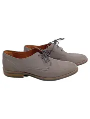 Vorschaubild 1 von Herren Schnürschuhe Derby Wildleder Grau Gr. 42