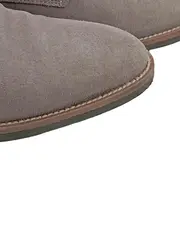 Vorschaubild 3 von Herren Schnürschuhe Derby Wildleder Grau Gr. 42