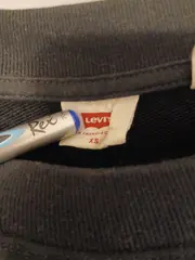 Vorschaubild 3 von Sweatshirt Damen Gr. XS Schwarz Basic Rundhals Logo