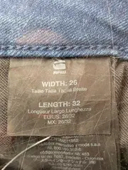 Vorschaubild 6 von High Waist Jeans Damen Blau W26/34/XS Stretch Denim