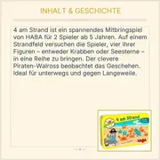 Vorschaubild 3 von 4 am Strand Mitbringspiel Reisespiel Kinder Gesellschaftsspiel