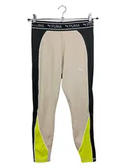 Vorschaubild 1 von Damen Jogginghose Sporthose Gr. 38 M Beige Schwarz Neon Sport