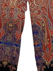 Vorschaubild 7 von Damen Stoffhose Gr. 32 XXS Mehrfarbig Paisley Muster Casual Hose