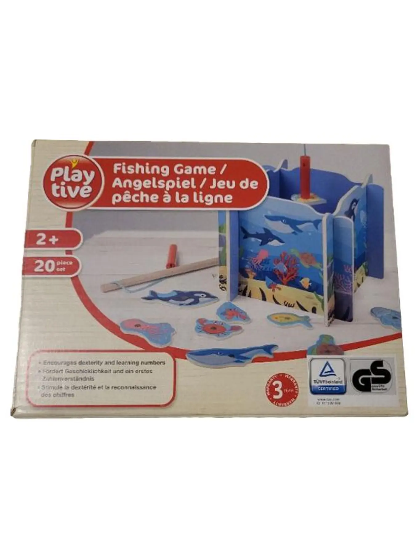 PLAYTIVE Angelspiel Badespielzeug Kinder Mehrfarbig 20 Teile
