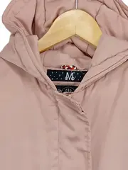 Vorschaubild 3 von Damen Parka Jacke Rosa Gr. 38 Wintermantel Kapuze Casual