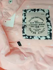 Vorschaubild 3 von Leichte Jacke Kinder Rosa Gr. 152 Baumwolle Streetwear