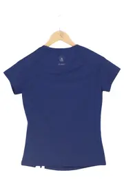 Vorschaubild 2 von Damen Sport Shirt Gr. 36/S Blau Kurzarm Sportlich