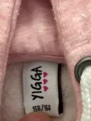 Vorschaubild 3 von Kapuzenpullover Mädchen Rosa Gr. 158/164 Pferde Print