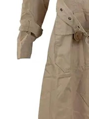 Vorschaubild 3 von Damen Trenchcoat Gr. 40 Beige Klassisch Langarm Business