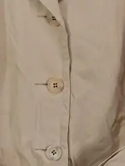 Vorschaubild 2 von Damen Trenchcoat Gr. 40 Beige Klassisch Langarm Business