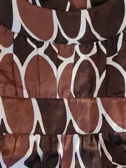 Vorschaubild 5 von Damen Top Gr. 38 M Mehrfarbig Modern Geometrisch Schleife