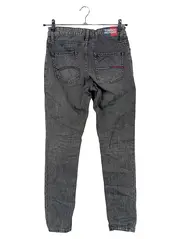 Vorschaubild 2 von Damen Jeans Straight Leg W27/36 Grau Casual Gr. 176