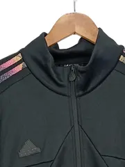 Vorschaubild 2 von Damen Sweatjacke Schwarz Gr. 44/XXL Sportlich Polyester Baumwolle