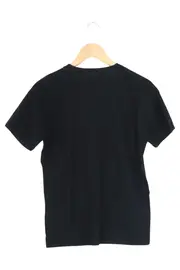 Vorschaubild 2 von T-Shirt Damen Gr. 32/XXS Schwarz Basic Casual Baumwolle