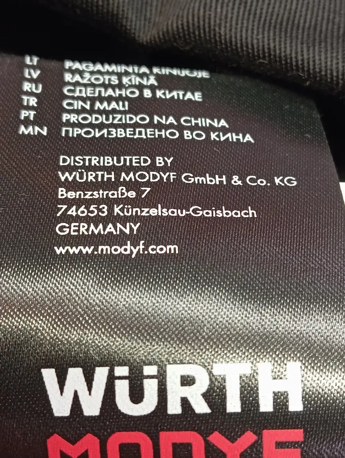 WÜRTH MODYF Latzhose Bild 4