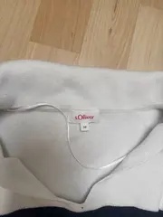 Vorschaubild 5 von Poloshirt Damen Langarm gestreift maritim weiß Gr. 38