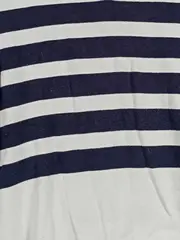 Vorschaubild 3 von Poloshirt Damen Langarm gestreift maritim weiß Gr. 38