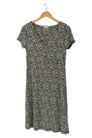 Vorschaubild 1 von Damen Freizeitkleid Gr. 38/M Casual Tierdruck Mehrfarbig Viskose