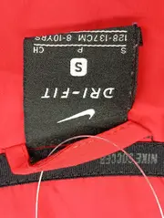 Vorschaubild 3 von Kinder Trainingsjacke Gr. 128 Rot Red Bull Leipzig Logo Sport Jacke