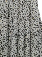 Vorschaubild 6 von Damen Sommerkleid Gr. 38/M Mehrfarbig Feminin Maxi