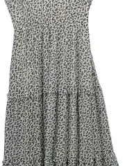 Vorschaubild 4 von Damen Sommerkleid Gr. 38/M Mehrfarbig Feminin Maxi