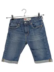Vorschaubild 1 von Kinder Jeans Shorts Gr. 152 Blau Casual 511 Slim Denim Hose