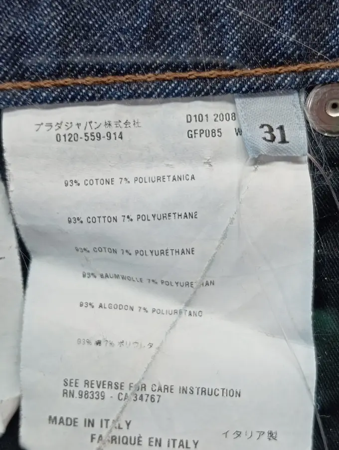 PRADA Jeans Straight Leg Bild 4
