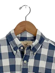 Vorschaubild 4 von Herren Freizeithemd Kariert S Blau Weiß Casual