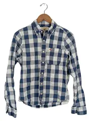 Vorschaubild 1 von Herren Freizeithemd Kariert S Blau Weiß Casual
