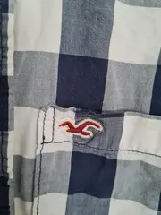 Vorschaubild 3 von Herren Freizeithemd Kariert S Blau Weiß Casual