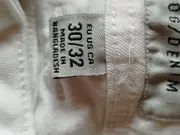 Vorschaubild 6 von Jeans Hose Herren Slim Fit Weiß 30x32