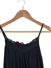 Vorschaubild 4 von Amélie & Amélie Damen Kleid Gr. 38 Schwarz Gold Pailletten Spitze Festlich