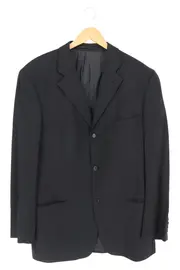 Vorschaubild 2 von Sakko Herren Schwarz Gr. 44 Business Elegant Anzugjacke Blazer