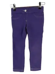 Vorschaubild 1 von Stoffhose Kinder Gr. 98 Lila Casual Uni Knopf