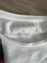 Vorschaubild 5 von T-Shirt Kinder Gr. 140 Weiß Streetwear Grafisch Strasssteine