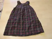 Vorschaubild 2 von Kids Latzkleid kariert Mädchen Gr. 140 Herbst Winter