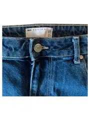 Vorschaubild 8 von Damen Jeans Straight Leg W34 Blau Casual Fransen