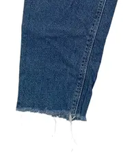 Vorschaubild 4 von Damen Jeans Straight Leg W34 Blau Casual Fransen
