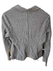 Vorschaubild 3 von Damen Blazer Sakko Gr. 36 S Grau Hahnentrittmuster Baumwolle