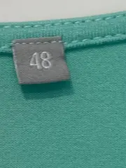 Vorschaubild 5 von Damen T-Shirt Gr. 48 Grün Casual Viskose Shirt