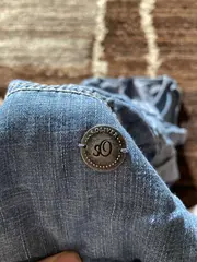 Vorschaubild 2 von Kinder Mädchen Jeanskleid Gr. 128 Blau Casual Sommerkleid